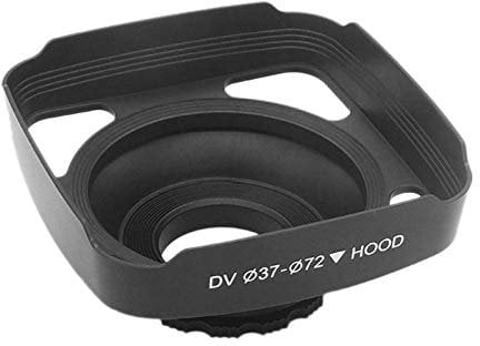 SNOWINSPRING 37Mm 72Mm Gegen Licht Blende Abnehmbare Weit Winkel Gegen Licht Blende für Kamera Camcorder Fotografie