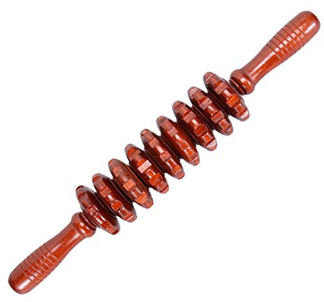 Muscle Roller Stick Massage Roller Holz Rad Stange K?rper Massager für übung Yoga Entspannen