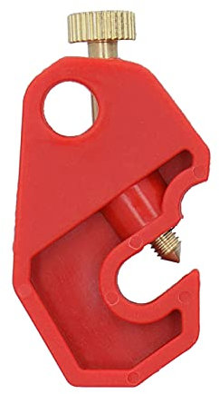 Leistungsschalter-Sperre, 10 Mm/0,4 Zoll Verriegelungsloch-Verriegelung durch Schraubendreher, Kleiner Leistungsschalter-Sperrluftschalter-Sicherheitsschloss