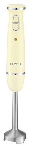 Howell Frullatore ad Immersione Minipimer Senza Fili Ricaricabile Colore BEIGE