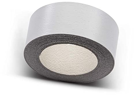 ben+camilla.com Kantenumleimer Lichtgrau 45 mm x 5 m zum Aufbügeln für Möbelbauplatten und Regalbretter