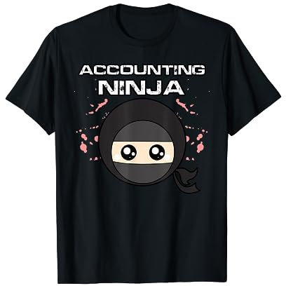 ACCOUNTING NINJA Steuern Steuersaison Accountant Buchhalter T-Shirt