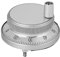 CNC-Impulsgeber, 5V 60MM Handrad-Impulsgeber Fräser Router Manuelle Steuerung, Terminal Elektronischer Manueller Impulsgeber Für CNC-System (Weiß)