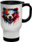 Shopagift Grizzly Bear Travel Mug Brown Bear Face Head Gift Stainless Steel 14oz Cup
