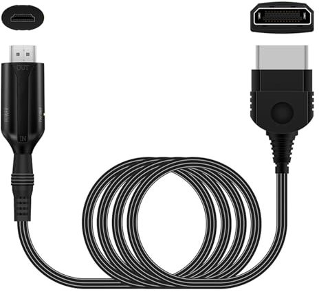 Xbox 360 HDMI Converter, Xbox 360 to HDMI Converter HD Link Cable Support 1080P 720P HD Link Cable for Original Xbox