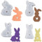 3D Kaninchen Kerze Silikonform Gips,Kaninchen Gießformen Silikon,3D Osterhase Silikonform Kerzenhalter,Silikonform Ostern,Ostern Kaninchen Silikonformen Gießformen