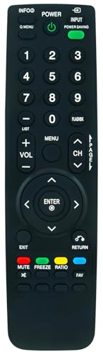 AKB69680439 Telecomando di ricambio compatibile con Zenith TV Z42PQ20 Z50PV220-UA Z60PV220 Z50PJ240-UB Z50PJ240 Z60PV220-UA Z42PT320 Z42PJ240-UB 0PT320. -UC Z50PV220 Z42PT320-UC Z50PT320 Z42PJ240
