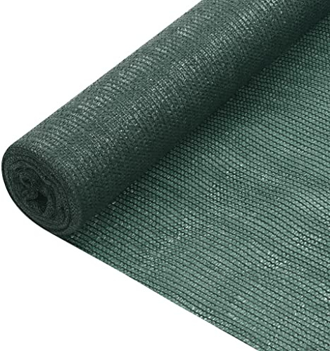 vidaXL Zaunblende Grün 1,5x50 m HDPE 75 g/m²