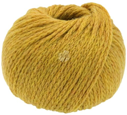 LANA GROSSA Cool Merino Big | Voluminöses Kettengarn aus klassischer Merinowolle | Handstrickgarn aus 90% Schurwolle & 10% Polyamid | 50g Wolle zum Stricken & Häkeln | 90m Garn FB 234