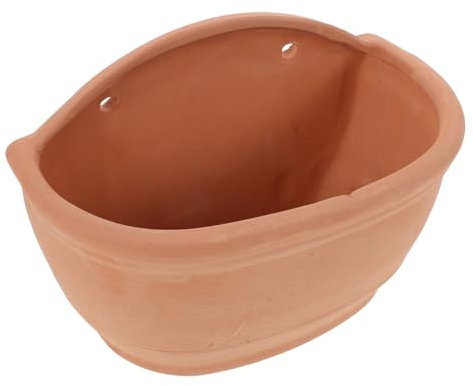 Toddmomy Pots De Muraux Suspendus Terre Cuite Décorations Élégantes pour Balcon Et Intérieur Drainage pour Plantes Et Décorations De Jardin