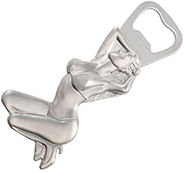 PHENOFICE Magnetic Beer Bottle Opener for Fridge Creative Refrigerator Magnet Keychain Design for Women Kitchen Gadget