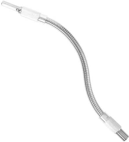 Homoyoyo Extensión De Broca Metálica Eje Flexible Soporte Extensor Broca Columna