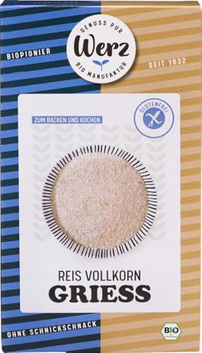 Reis Vollkorn Grieß, glutenfrei 12 x 250 gr