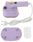 Reisedampfereisen für Kleidung, 120 ml Wassertank tragbarer Mini -Dampf -Bügelmaschine Handheld kleiner Fahrtgröße Wanderkleid Handdampfer für Kleidungsweg (EU -Stecker 220 V)