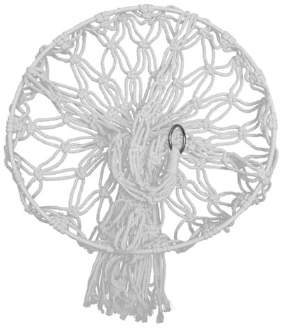 FONDOTIN cestino appeso in corda di cotone arredamento casa home decor cestino per piante da appendere Portavaso da esterno accessori piante Piantatrice sospesa arredamento per la casa