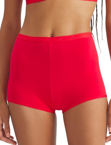 adidas Damen Sport Active Essentials Cotton Unterwäsche, 518 Bright red, 36