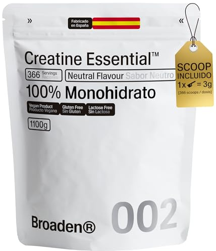 1,1 Kg Creatina Monohidratada/Micronizada en Polvo Sin Sabor 366 Dosis | Incluye Dosificador