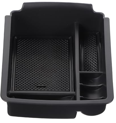 ULTECHNOVO Auto Armlehnen Organizer für Golf 7, ABS Mittelkonsole Ablage