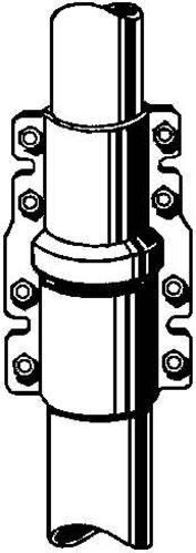 Kathrein ZSH 59 Schiebe-Mast 2X 3m, 48/60 mm