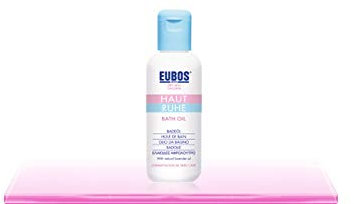 Eubos Haut Ruhe Badeöl - dermatologische Pflege & sanftes Reinigungsprodukt - Spar-Set 2x125ml - Lavendelduft - Entspannung & Hautpflege bei trockener Haut