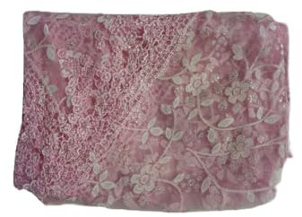 MATISSA Newborn Baby Girl/Boy Lace Tassels Wrap Swaddle Layer Baby Photography Prop (Baby Pink)