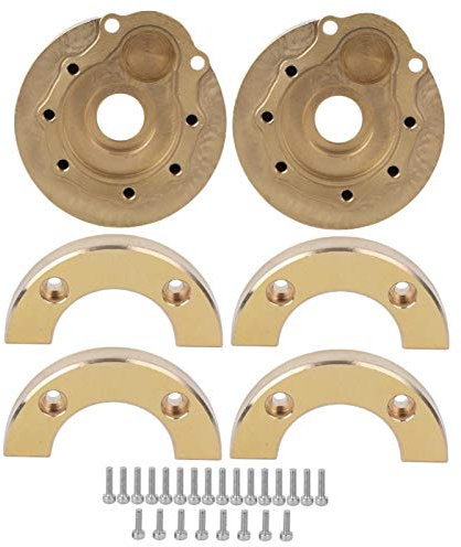 Gegengewichte vorne und hinten, Zubehör zum Aufrüsten von Gewichten aus Messing, abnehmbar, Universal, geeignet für RC TRAXXAS TRX4 Raupe