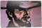 Forever_USA Blechschild aus Metall, Clint Eastwood Hollywood-Schauspieler, Portrait, 20,3 x 30,5 cm, Kunstposter, Dekoration für Zuhause, Bar, Zimmer, Garage, Männerhöhle, Westernfilme (1 Stück)