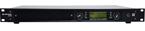 Citronic | Hybrid-Verstärker, Class-H, 1U, Rackmontage, 2 x 1200 W bei 2 Ohm