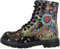 Dockers by Gerli Damen 45TS201 Mode-Stiefel, schwarz/dunkelblau, 38 EU