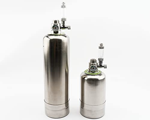 NatureHolic - CO2 Generator I Neuartige CO2 Anlage I Gut regelbar und einstellbar I Auf Basis von Zitronensäure I Einfach wiederbefüllbar I 1 Liter