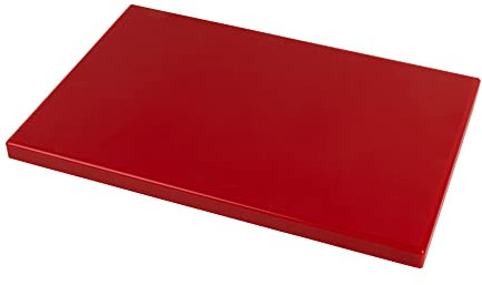 Cofan Tabla de Corte para Cocina | Medida 40 x 30 x 1,5 cm | Color Rojo