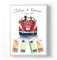 codiarts. personalisiertes Geldgeschenk Poster optional mit Rahmen, Gastgeschenk Hochzeit mit Namen und Datum, Hochzeitsgeschenke für Brautpaar | Geldgeschenke Geschenk Wedding (Auto 3, DIN A4)
