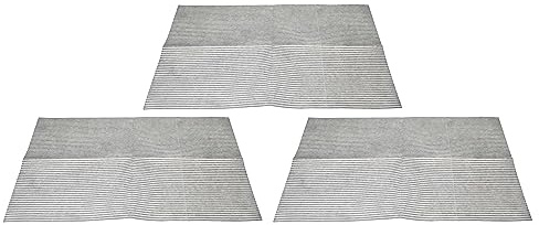 vhbw 3x Filter Vliesfilter kompatibel mit Gorenje 60 cm Dunstabzugshaube | 57 x 47 x 0,3 cm, Mikrovlies