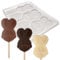 Easter Bunny Chocolate Lolly Mould - 64g - Packs of 3, 6 or 12 - DIY Easter Egg Hunt Lolly Mould (3 Moulds)