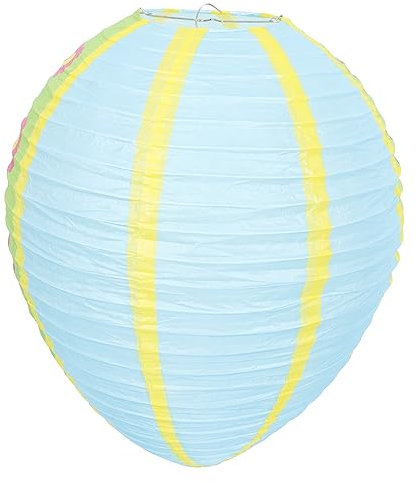 BESTonZON Osterlaterne Osterparty-laterne Gastgeschenke Für Die Osterjagd Papier Lampions Bastel Papierlaterne Lampions Aus Papier Chinesische Japanische Laternen Origami Schmiedeeisen Led