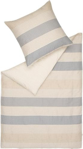 ESPRIT Home Bettwäsche-Garnitur Benno Farbe Nature Größe 140x200+70x90