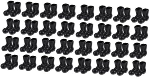 UPKOCH 100 Stück Mini Stiefel Miniatur Weihnachtsmann Stiefel Mini Schuhe Ornamente Weihnachts Miniatur Schuhe Mini Schuhe Verzierung Weihnachten Weihnachtsmann Schuhe