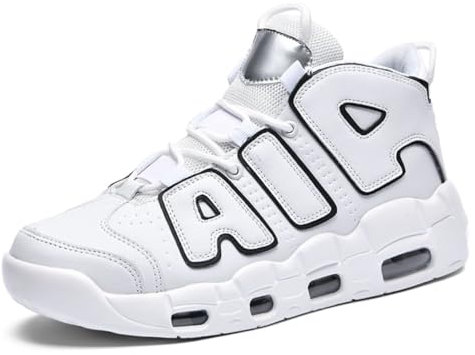 CZHIHANEG Herren-Basketball-Schuhe Atmungsaktive Sneaker Unterstützende Herren-Trainer Straße Laufen