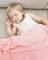 GELLEDI Personalisierte Strickdecke mit Baby-Namen – individuell Besticktes Geschenk für Babypartys und Kindergärten
