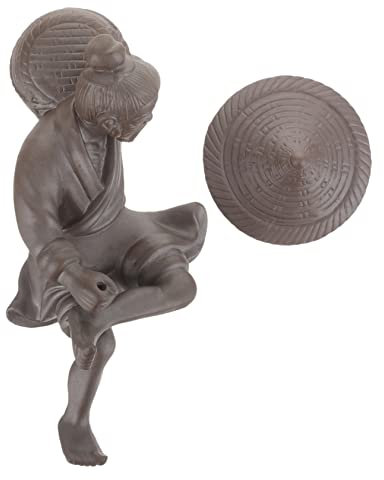 FUNOMOCYA Figuren Skulptur Miniatur Für Tisch Theke Garten Aquarium Bonsai Topf Ornament Modell Statue