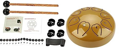 Mikinona Holztrommel Percussion Instrument Tragbar Für Anfänger Und Erwachsene Klang Und Angenehm Aus Robusten Materialien Made in Germany