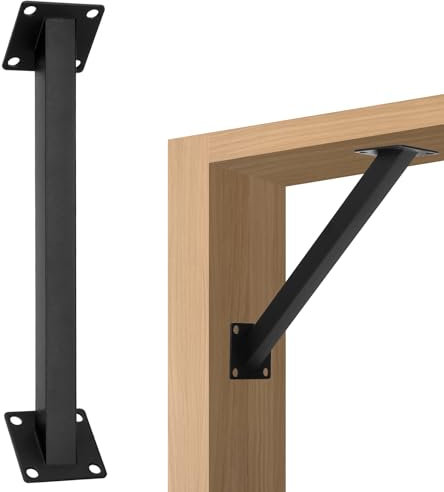 12PC 45 Degree Angle Support Bracket, Angle Support Bracket Pergola Brace for 4''x4'' Lumber, Pergola Angle Brackets for Pergolas, Cabins, Carports and Patios