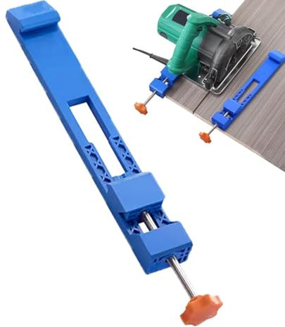 Oniissy 1 guida di base regolabile per macchina da taglio, morsetti di posizionamento per fresatura per sega circolare, morsetto di posizionamento per sega circolare elettrica, per taglio e fresatura