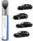 (PBSB) Solid Black Tesla Lackstift -DIY Kratzer Reparatur mit Farbabstimmung für Model 3/Y/S/X