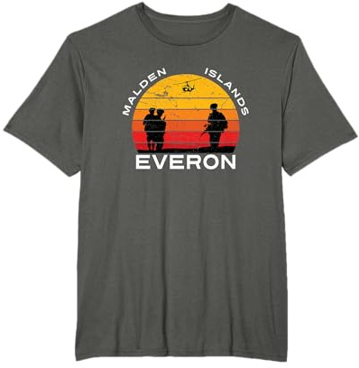 Everon Sunset Style Arma Gamer Military Army Camping Nature T-Shirt