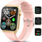 Smart Watch for Women, 2025 HD Smartwatches Answer/Make Calls, 1.85 Fitness Watch with Heart Rate/Sleep Monitor/Step Counter, 110+ Sports, IP68 Waterproof Activity Fitness Tracker for Android IOS