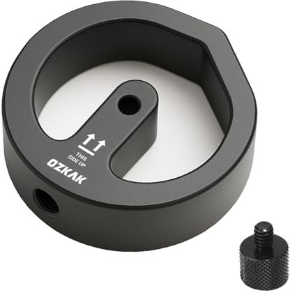 Tripod Mount Adapter Compatible with Starlink Mini, 1/4-20 to 3/8-16 Thread Aluminum Tripod Mount Conversion Adapter for Original Mini Pipe Adapter and Flat Mount
