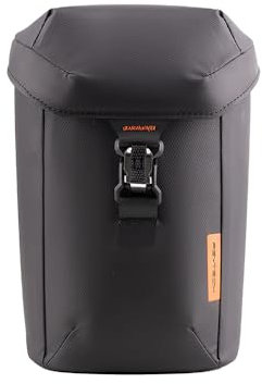 PGYTECH objektivtasche, kameraobjektiv, kameraaufbewahrung, schutz, einhandbedienung, objektivtasche, spritzwassergeschützt, magnetschnalle, schicht, Schwarz , Mサイズ, Kamera-Objektivtasche