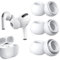 3 Pairs Replacement Ear Tips for Airpods Pro/Airpods Pro 2nd Generation, Silicone Replacement Earbuds with Noise Reduction Hole Built-in Dust Guard Screen Anti-Slip (S/M/L)