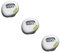 UKCOCO 3 Stück Sport-Schrittzähler Herzförmiger Schrittzähler laufende Uhr Schrittzähler-Clip Klicker tragbarer Schrittzähler Smartwatch Sport-Gadget Fitness-Informationstool Weiß